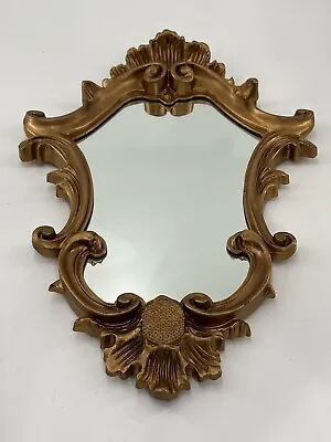 Vtg EVEREST Ornate Gold Gilded Florentine Wall Mirror Italy Hollywood Regency • $59.99