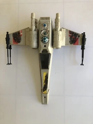 $85 • Buy 1978 Vintage Star Wars BATTLE DAMAGED X-WING FIGHTER Complete Untested Kenner