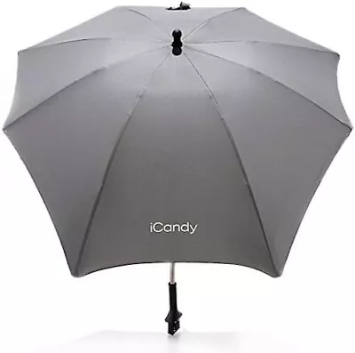 ⭐️ GENUINE ICandy Universal Pushchair Carrycot Sun Parasol GREY GRANITE NEW ⭐️ • £22.95