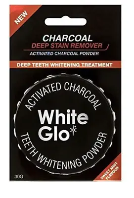 White Glo Teeth Whitening Systems Activated Charcoal Teeth Whitening Powder 30g • £14.99