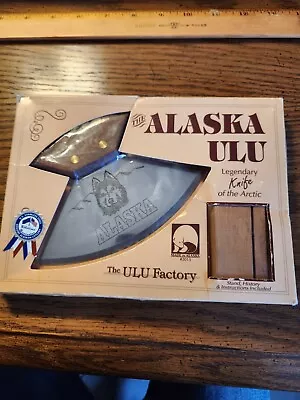 Vintage The Alaska ULU Legendary Knife Of The Artic With Stand Free Shipping  • $12