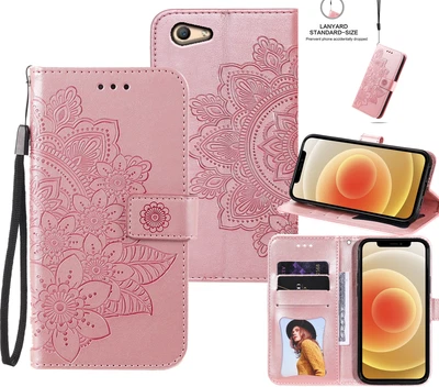 $6.95 • Buy Oppo A59 F1s Embossed Pu Leather Wallet Case Petals