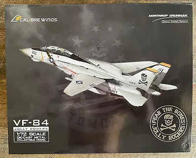 NEW CALIBRE WINGS 1:72 Scale F-14A TOMCAT VF-84 JOLLY ROGERS  FEAR THE BONES  • $249.99