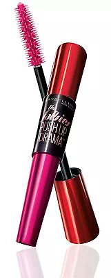 Maybelline The Falsies Push Up Drama Washable Mascara Blackest Black 0.33 Fl. • $10.58