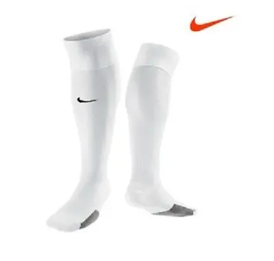 Nike Park IV Cushioned Soccer Socks White Medium SX4770-101 • $9