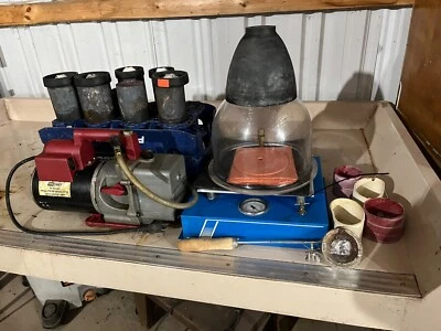 $600 • Buy Procraft Vacuum Casting Machine, Flasks, Crucibles Rubber Bases, Etc