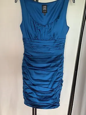 Jax Stunning Electric Blue Dress US Size 8 Worn Once Dry Cleaned EUC Fully Lined • £28.50