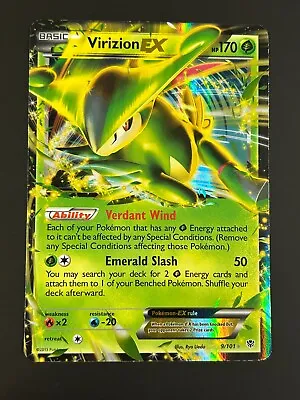 Pokemon TCG Virizion EX Ultra Rare 9/101 - LP - Plasma Blast • $5.09