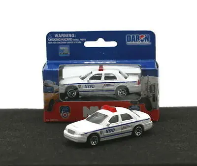 NYC Police Ford Crown Victoria 3  Daron Diecast 1:64 Scale FREE SHIPPING • $10.45