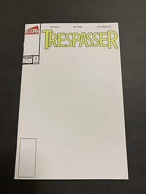 $8.95 • Buy Trespasser #1 Blank Sketch Variant (2017, Alterna) NM+ Or Better