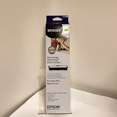 Genuine EPSON S015329 Black Printer Ribbon CARTRIDGE For FX890 • $6.48