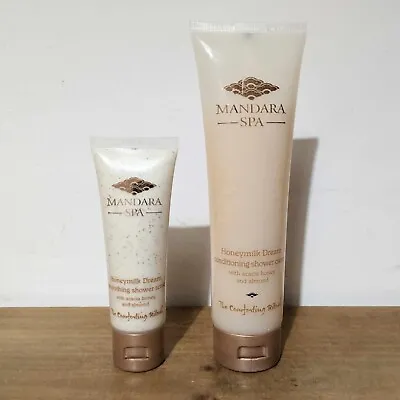 Mandara Spa Honeymilk Dream 150ml Conditioning Shower Cream + Scrub Discontinued • £16.50