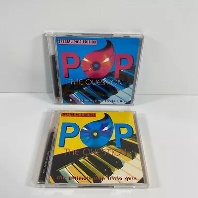 Pop The Question: The Ultimate Pop Trivia Quiz - Special 70's & 90's Edition CDs • £4.98