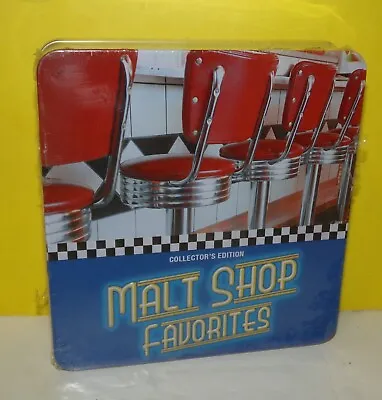 New Malt Shop Favorites Metal Box By Various Artists (CD Mar-2008 3 Discs) • $3.38