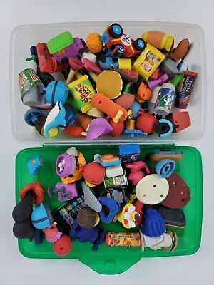 Large Lot 80+ Wacky Packages Erasers Variety Of Eraser Items Fun Great Condition • $49.99