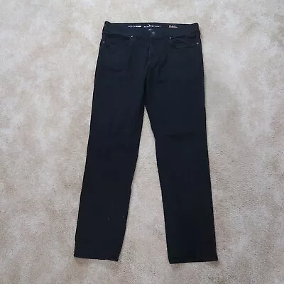 Marc Anthony Slim Fit Chino Pants Men's 36x34 Black Stretch Khakis • $24.99