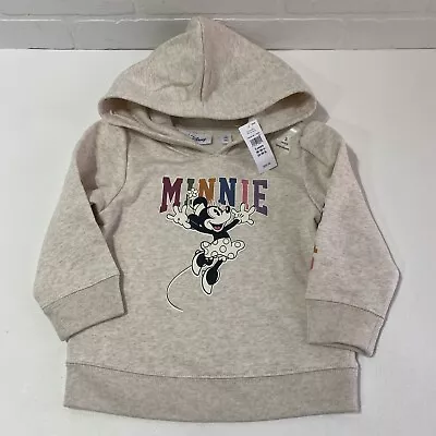 NEW - BabyGap - Disney Minnie Mouse Graphic Hoodie - Size 3Y • $15