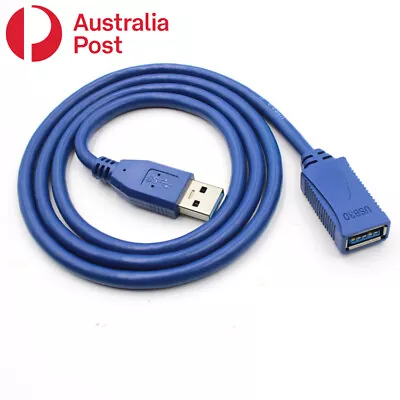 1M/2M/3M/5M USB Extension Cable USB 3.0 A Male To Female • $11.50