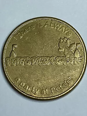 RARE PETE'S PARTY CASTLE ARCADE TOKEN MOBILE ALABAMA (OBSOLETE RETIRED) #qp1 • $7.87