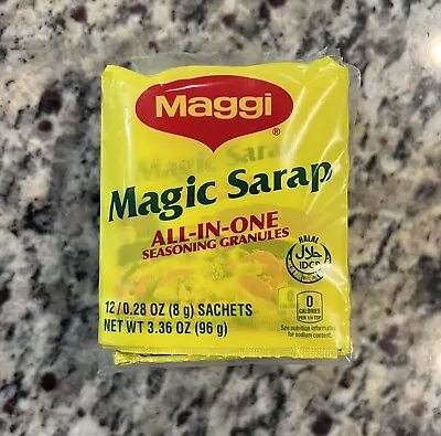 Maggi Magic Sarap 8g | 12 Sachets |  Net Wt. 96g (3.36oz) • $6.99