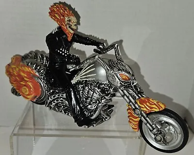 Hasbro 2006 Ripcord Ghost Rider Flame Cycle Chopper Action Figure • $49.99