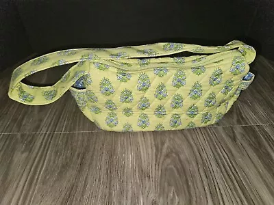 Vera Bradley Citrus Yellow Green Small Shoulder Bag • $6.49