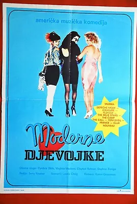 Modern Girls Cynthia Gibb Madsen 1986 Depeche Mode Rare Exyu Movie Poster  • $114.11