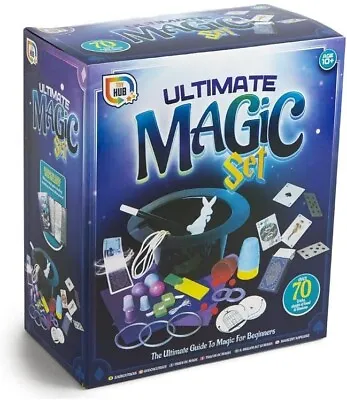 Kids Magic Set 70 Amazing Magic Tricks For Children Magic Kit Magicians Hat Gift • £8.94