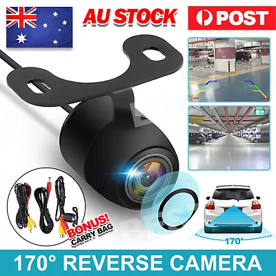 170° Reverse Camera Waterproof Car Rear View Backup Parking Cam HD Night Vision • $10.95