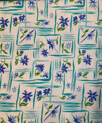 Flower Sacks #22356-26 - Flower Boxes-blue By Me And My Sister For Moda- 3/4 Yd • $11.99