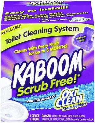 Church And Dwight 35113  Kaboom Scrub Free Toilet Cleaning System (Pack Of 2) • $43.99