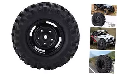 RC Car Tires 4 Pcs Tires Rubber Tyres For 1:10 Rock Crawler Off-Road RC  • $29.24