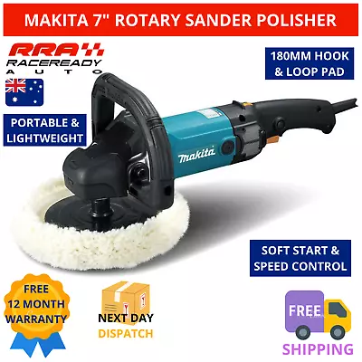 Makita Rotary Sander Polisher Car Buffer Buffing Tool 9237CB 1200W 180mm 7  Cord • $523.57