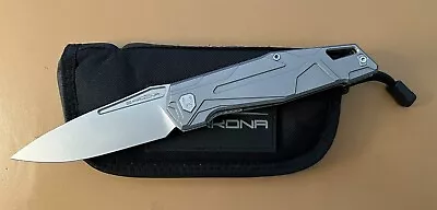 Arkona Buran Knife Titanium M390 Limited Folder • $200