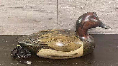 Vintage Tom Taber Duck Decoy Phone Corded Cobra Signed Wood • $57.98