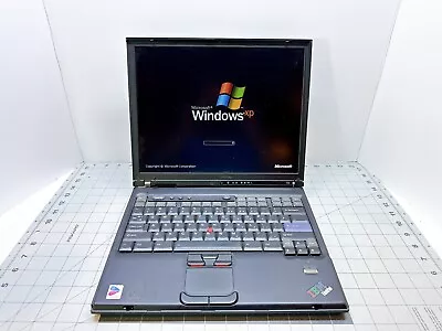 IBM Thinkpad T43 Laptop - 1.86 GHz Pentium M 2GB RAM 120 GB HDD 14.1  +Case • $150