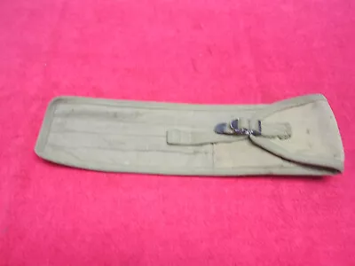 US Original WWII Rifle Web Cleaning Rod Carry Case Dated 44 • $10