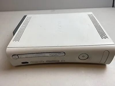 Microsoft Xbox 360 Jasper Matte White System Console Only HDMI Parts Not Tested • $49.99