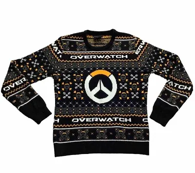 Overwatch Blizzard Winter Wonderland Event Video Game Sweater Mens Size Large L • $18.88