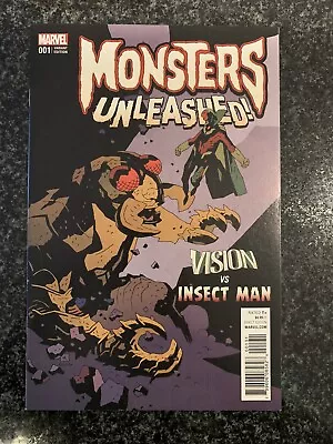 MONSTERS UNLEASHED #1 1:100 VARIANT MIKE MIGNOLA Rare HTF • $115