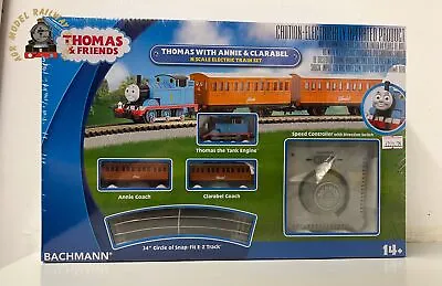 Bachmann 24028 N Gauge Thomas With Annie And Clarabel Train Set • £207.15