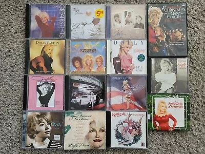 Instant DOLLY PARTON Collection! 13 CD + 1 DVD Lot - Hits Christmas Heartsongs • $39.99