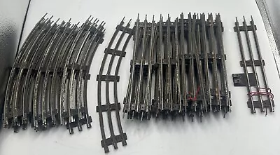 Lot Of 31 Lionel Train Tracks Rail Straight (20) Curved (11)- Fair Condition • $4.25