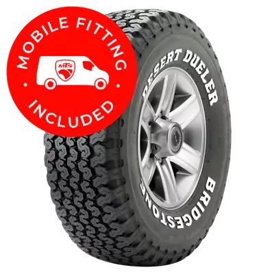 4 Tyres Inc. Delivery & Fitting: Bridgestone: Desert Dueler 604v - 31/10.5 R15 • $1432