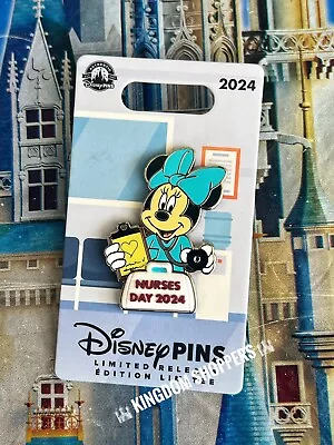 2024 Disney Parks Minnie Mouse Nurses Day Pin LR • $29.95