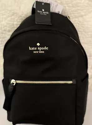 Kate Spade New York  Chelsea Medium Nylon Fashion  Backpack - Black • £111.46