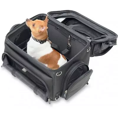 Saddlemen Pet Voyage Convertible Pet Carrier Universal Fit Black • $246.95