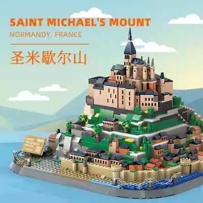 WANGE 6233 Mont Saint Michel Building Block Toys • £80.35