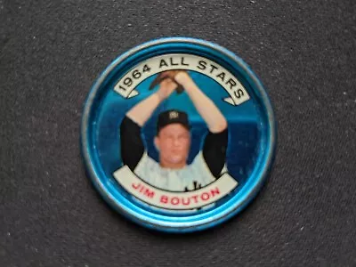 1964 Topps Baseball Coin # 138 Jim Bouton AS - New York Yankees (VG) • $2.95
