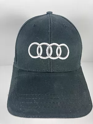 $16.69 • Buy Audi Baseball Hat Cap Adjustable Strapback Black Cavender Free Shipping